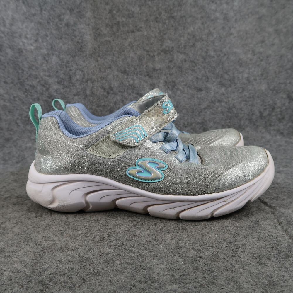 Skechers Shoes Kids 3 Casual Sneakers Athletic Trainer Easy On Adjustable Strap